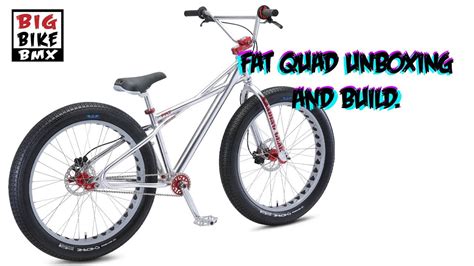 Se Bikes Fat Quad Unboxing Build And Fine Tuning Youtube