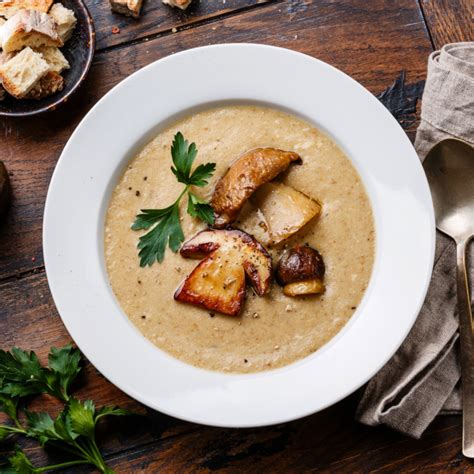 Velouté de champignons