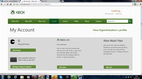 How To Change Your Xbox Live Account Information 1 Youtube