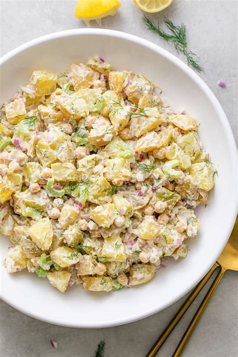 Creamy Dill Potato Salad Is A Perfect Summer Side Dish Recipe For
