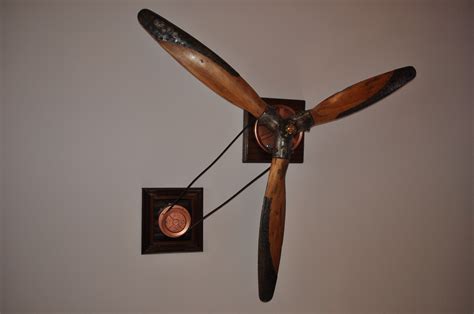 Metal propeller ceiling fan, you with ver having. Airplane Propeller Ceiling Fan Ideas Home Decor — Randolph ...