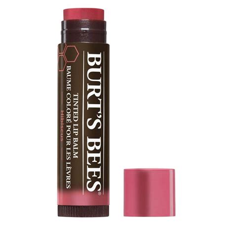 Burts Bees Hibiscus Tinted Lip Balm 4 25g Approved Food