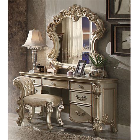 Enjoy free shipping on most stuff, even big stuff. Vendome Bedroom Luxury Vanity Table Makeup Desk Mirror ...