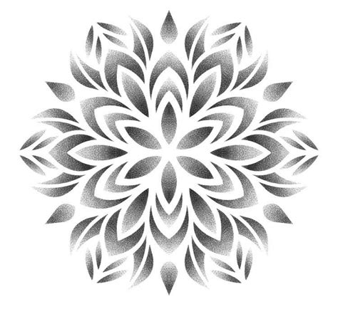 Dotwork Mandala Tattoo Design Geometric Mandala Tattoo Mandala