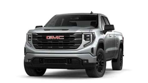 2022 Gmc Sierra 1500 Trim Levels And Standard Features