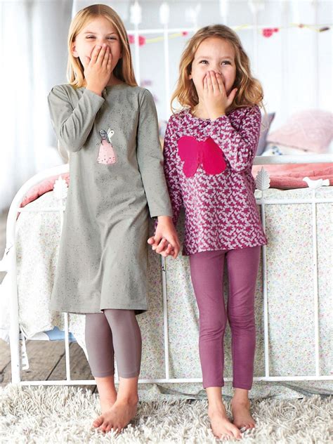 Pyjama hiver fille rayé 10 ans falaise (14). Chemise de nuit #fille #pyjama - www.vertbaudet.fr ...