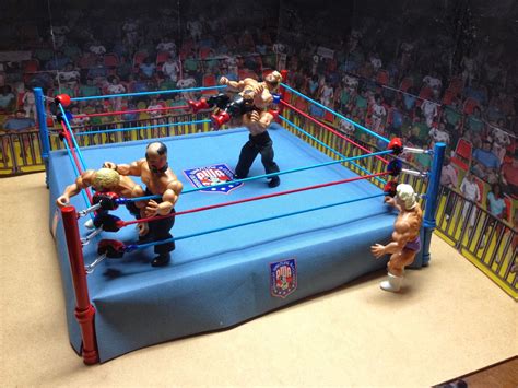 Custom Remco Awa Wrestling Ring Wrestlingfigs Com Wwe Figure Forums