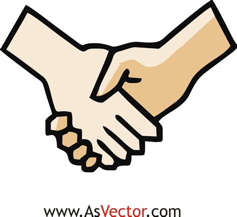 Cartoon Shake Hands Clipart Best