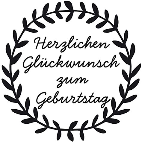 Herzlichen glückwunsch zum geburtstag, muiriel! Stempel Herzlichen Glückwunsch zum Geburtstag | im ...