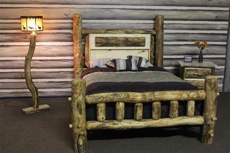 Maybe you would like to learn more about one of these? Rustic Log Gun Bed Frame - Country Western Bedroom Cabin ...