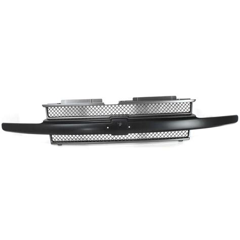 Grille For 2002 2005 Chevrolet Trailblazer And Ext Black Shell And