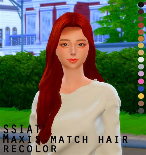 Sims 4 Maxis Match Curly Hair Laserbilla