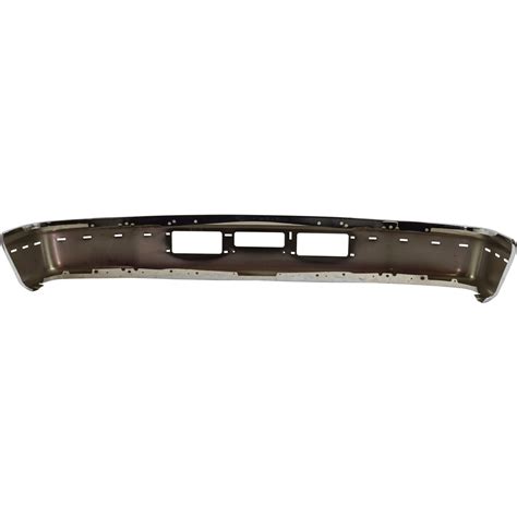 Front Bumper For 95 97 Ford F 250 92 96 Bronco Chrome Steel Ebay