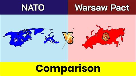 nato vs warsaw pact warsaw pact vs nato nato warsaw pact comparison data duck youtube