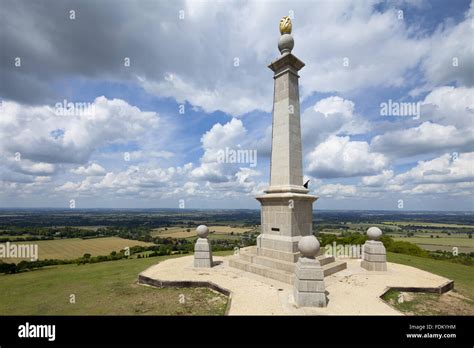 Boer War Monument Not National Trust And View North From Coombe Hill