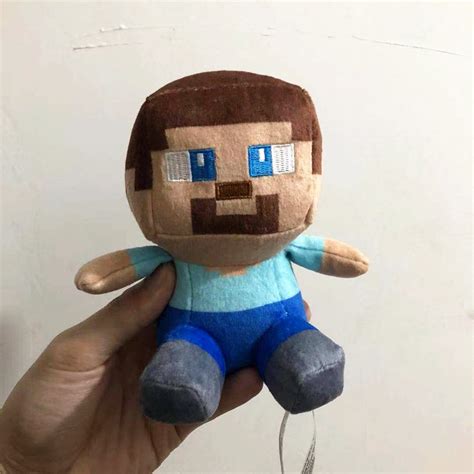 Minecraft Steve Plush Toy Stuffed Doll Small Size 12cm47inch