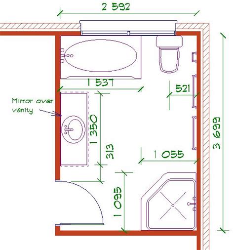 Our free bathroom layout visualizer lets you manipulate and customize nearly every facet of a bathroom; Narrow bathroom layout - large and beautiful photos. Photo ...