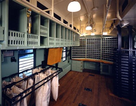 Inside The Railway Mail Car National Postal Museum