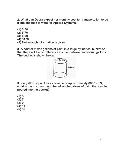 Sample Ged Practice Test Free Download