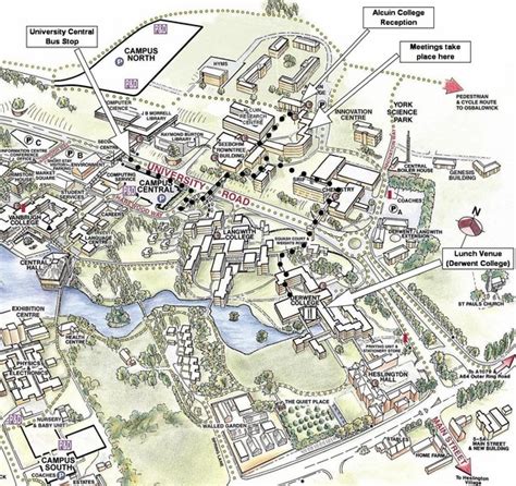 College University York University College Map