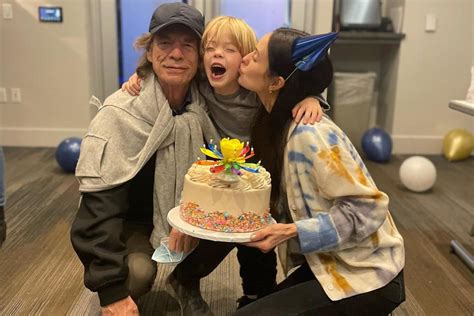 Mick Jagger And Girlfriend Melanie Hamrick Celebrate Son Deveraux S 6th Birthday With Sweet Photo