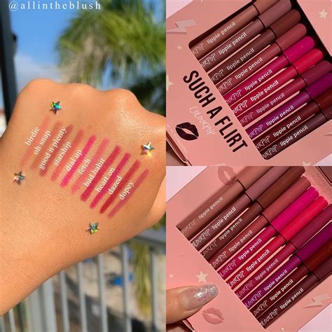 New Such A Flirt Lippie Pencil Vault From Colourpop Review And Swatches