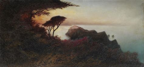 Karl Wilhelm Diefenbach Capri At Sunset From “monte Solaro” Galleria