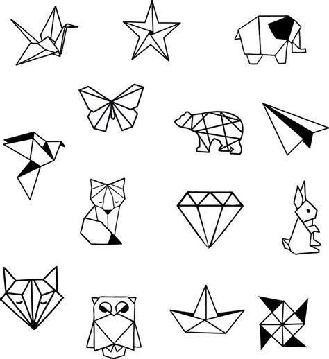 Origami Coloring Pages Coloring Pages
