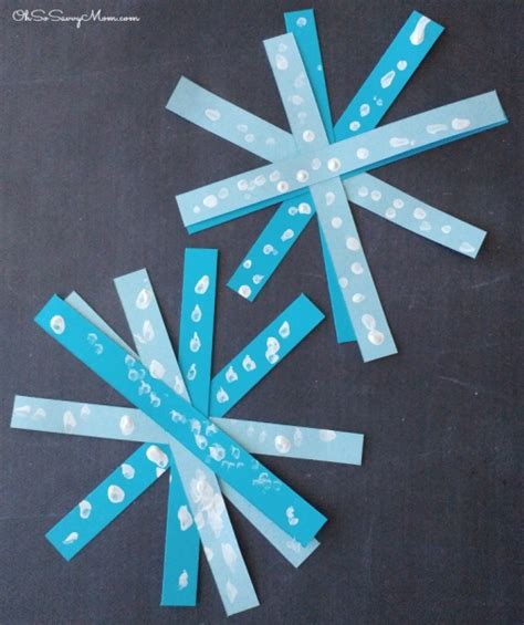 20 Stunning Snowflake Crafts For Kids