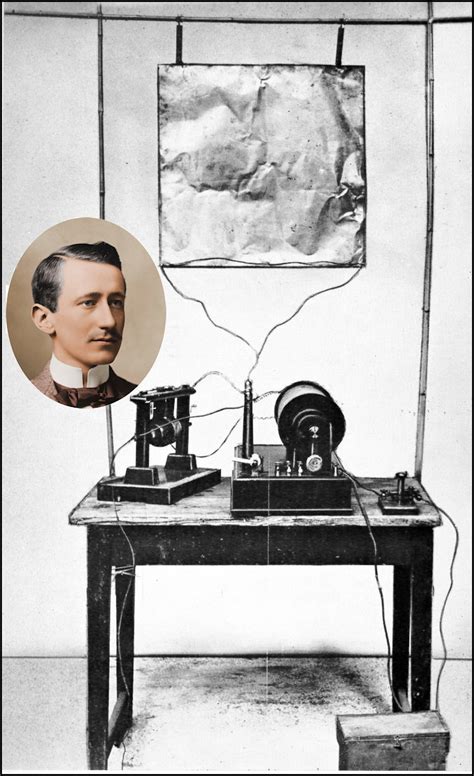 Guglielmo Marconi Demonstrates Wireless Telegraph In The Us Monmouth Timeline
