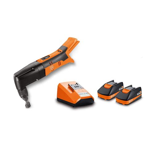 Fein Cordless 18 Volt Nibbler 16 Gauge With 3 Ah Batteries And Charger