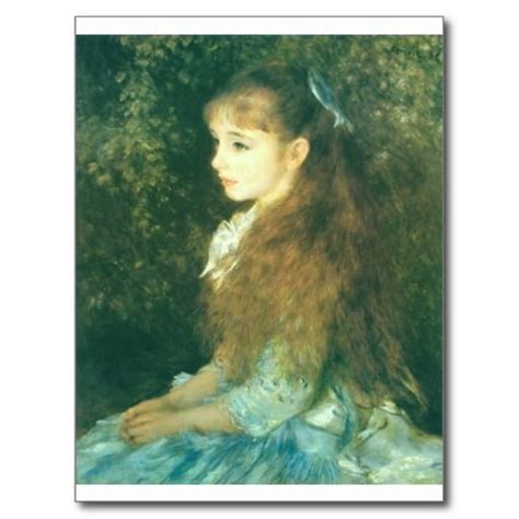 Mlleirenecahenanvers Postcard Renoir Paintings