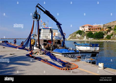 Moored Fishing Boat Hi Res Stock Photography And Images Alamy