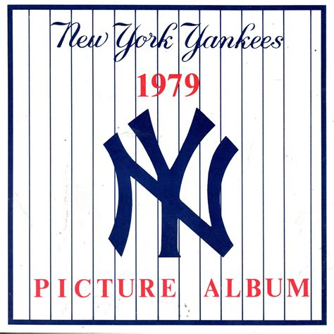 1979 New York Yankees Picture Album Featuring Yankees Legend Thurman