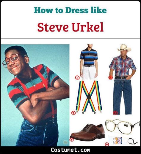 Steve Urkel Costume For Cosplay And Halloween 2023 Steve Urkel Costume