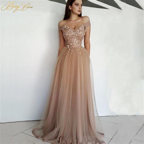 Berylove Corset Long Elegant Evening Dress Side Sleeves Evening Gown