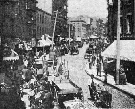 The Bend At Mulberry Street Nyc Late 1800s Original