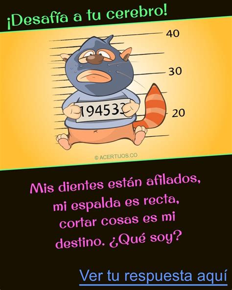Los retos mentales no se le dan a mucha gente, pero hay personas que son maestras de la lógica, y una de ellas puede que seas tú. Pin en Acertijos mentales Con respuesta