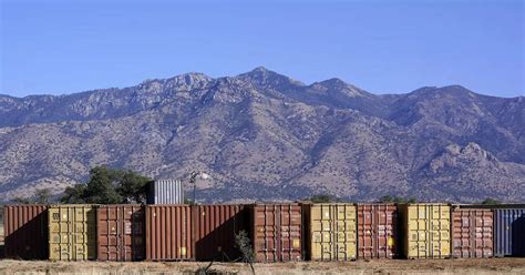 Arizona To Remove Shipping Container Wall From Mexico Border Infra