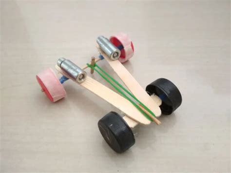 Diy Popsicle Stick Toy Car Crafts For Kids Kids Art And Craft