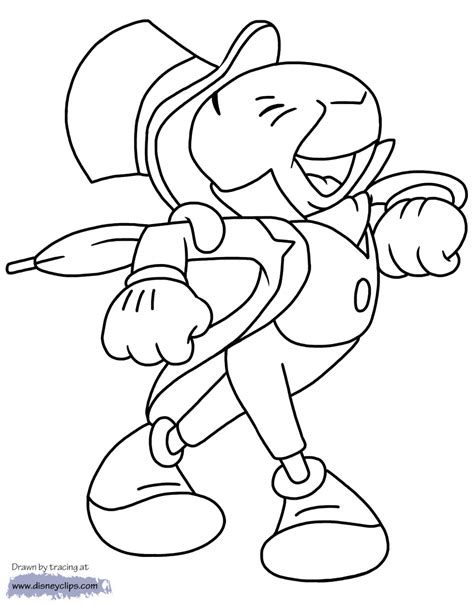 See more ideas about tinkerbell, jiminy cricket, disney coloring pages. Pinocchio Coloring Pages (2) | Disneyclips.com