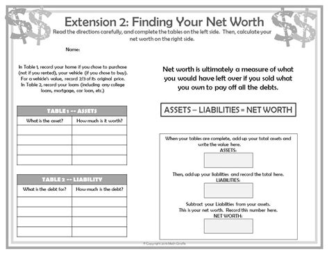 personal finance high school worksheets personal financial db excelcom