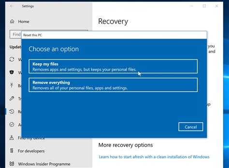 3 Ways To Reinstall Windows 10 Without Losing Data Chrunos