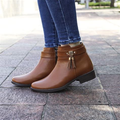 Botin Casual Dama Otoño Invierno 2018 Zapatos De Vestir Bailarinas