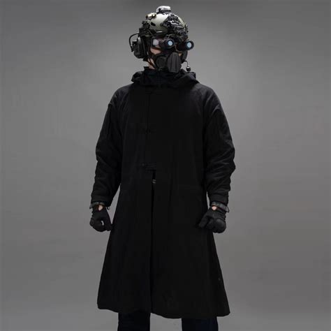 Bacraft Outdoor Tactical Long Coat Training Cloak With Hood Tacticalxmen