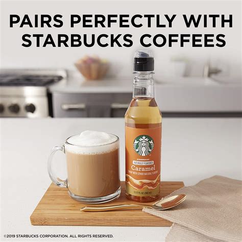 Starbucks Naturally Flavored Coffee Syrup Caramel Pack Of Buy