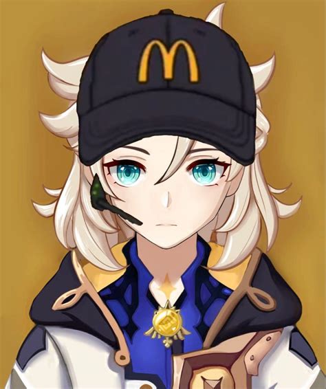 Aether Mcdonalds Pfp ~ Mcdonalds Genshin Albedo Donalds Characters