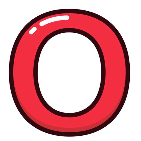 Letter O Png Transparent Image Download Size 512x512px