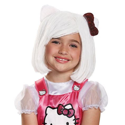 Hello Kitty Child Costume Wig Hello Kitty Costume Halloween Costumes