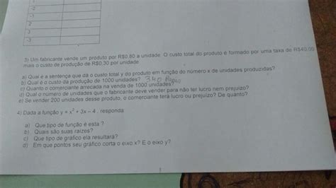 Um Fabricante Vende Um Produto Por R$0 80 A Unidade